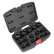 Sealey Impact Socket Set 16pc 1/2"Sq Drive