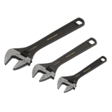 Sealey Adjustable Wrench Set 3pc