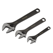 Sealey Adjustable Wrench Set 3pc
