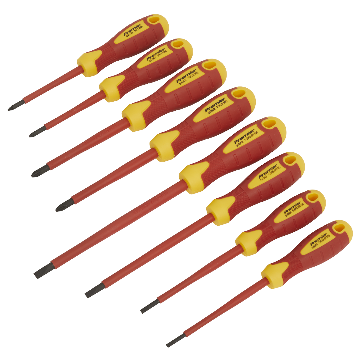 Sealey Screwdriver Set 8pc VDE Approved