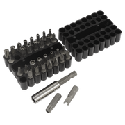 Sealey Security Bit & Magnetic Adaptor Set 33pc
