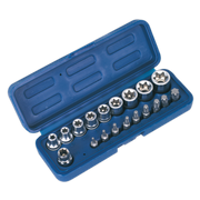 Sealey TRX-Star* Socket & Bit Set 19pc 3/8"Sq Drive