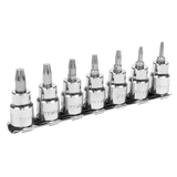 Sealey TRX-Star* Socket Bit Set Lock-On 7pc 3/8"Sq Drive