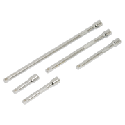 Sealey Extension Bar Set 5pc 1/4"Sq Drive