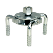 Sealey Oil Filter Claw Wrench Ø65-110mm Capacity 3/8" & 1/2"Sq Drive