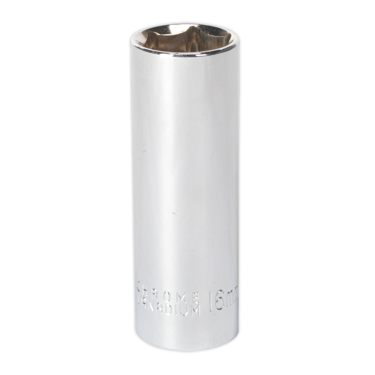 Sealey Spark Plug Socket 16mm 1/2"Sq Drive Magnetic