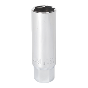 Sealey Spark Plug Socket 16mm 3/8"Sq Drive Thin Wall