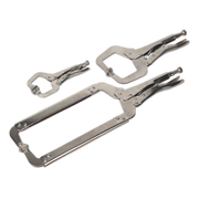Sealey Locking 'C' Clamp Set 3pc