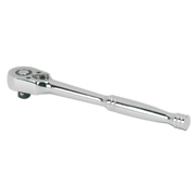 Sealey Ratchet Wrench 1/4"Sq Drive Pear-Head Flip Reverse AK660