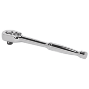 Sealey Ratchet Wrench 3/8"Sq Drive Pear-Head Flip Reverse AK661