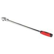 Sealey Ratchet Wrench Flexi-Head Extra-Long 600mm 1/2"Sq Drive