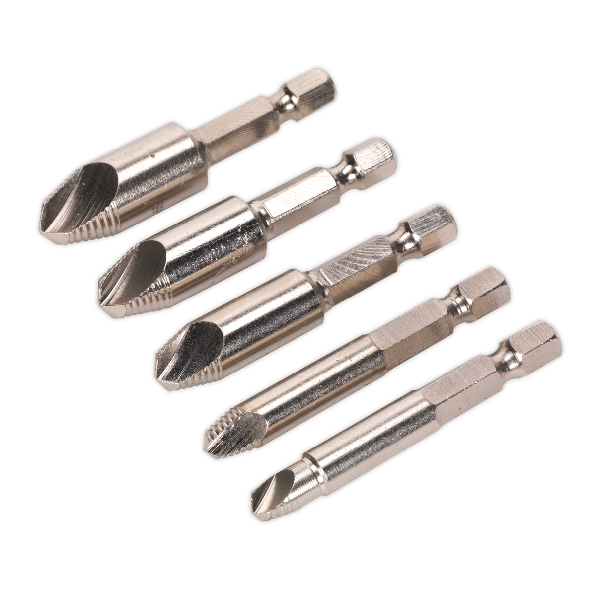 Sealey HSS Screw Extractor Set 5pc