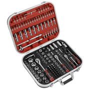 Sealey Socket Set 172pc 1/4", 3/8" & 1/2"Sq Drive WallDrive®