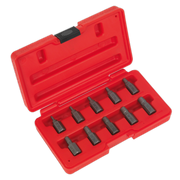 Sealey Multi-Spline Screw Extractor Set 10pc