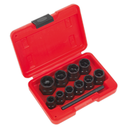 Sealey Bolt Extractor Set 11pc 3/8"Sq Drive or Spanner
