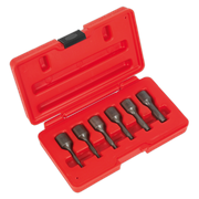 Sealey Screw Extractor Set 6pc 3/8"Sq Drive
