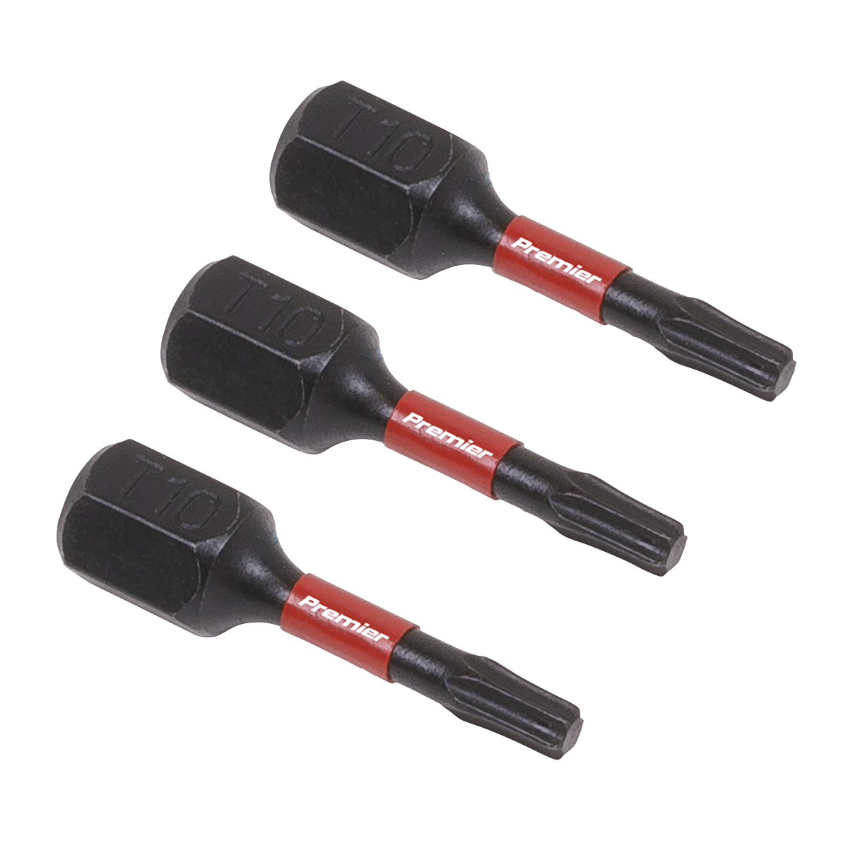 Sealey TRX-Star* T10 Impact Power Tool Bits 25mm - 3pc