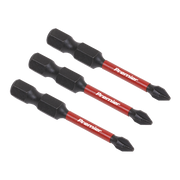 Sealey Phillips #1 Impact Power Tool Bits 50mm - 3pc