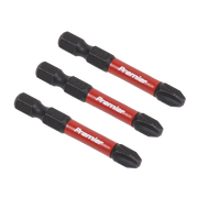 Sealey Phillips #3 Impact Power Tool Bits 50mm - 3pc