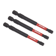 Sealey TRX Star* T27 Impact Power Tool Bits 75mm - 3pc