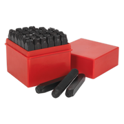 Sealey Letter & Number Punch Set 36pc 8mm