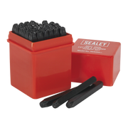 Sealey Letter & Number Punch Set 36pc 4mm