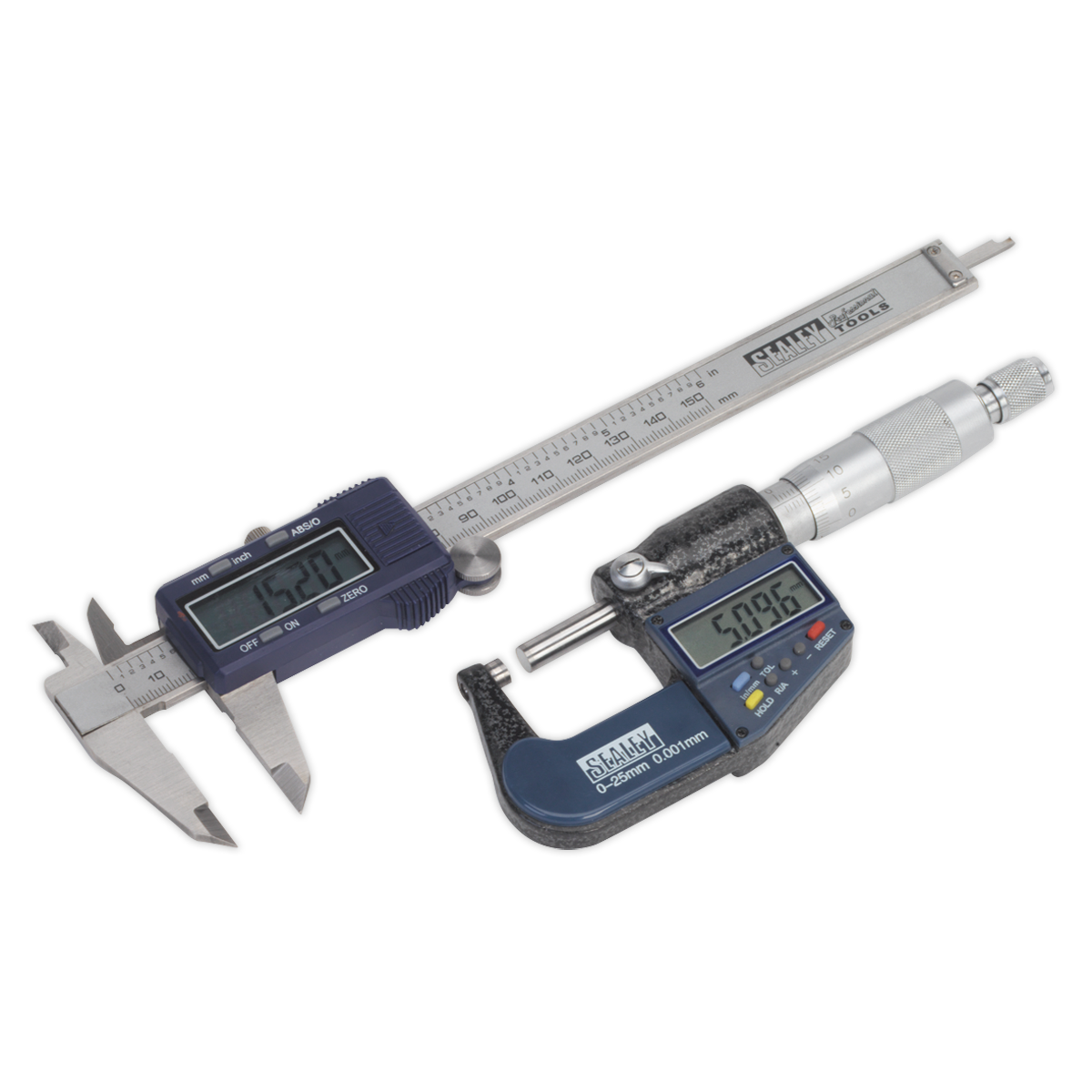 Sealey Digital Measuring Set 2pc