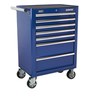 Sealey Rollcab 7 Drawer with Ball-Bearing Slides - Blue