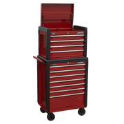 Sealey Topchest 4 Drawer & Rollcab 7 Drawer Combination