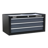 Sealey Mid-Box 3 Drawer with Ball-Bearing Slides - Black/Grey
