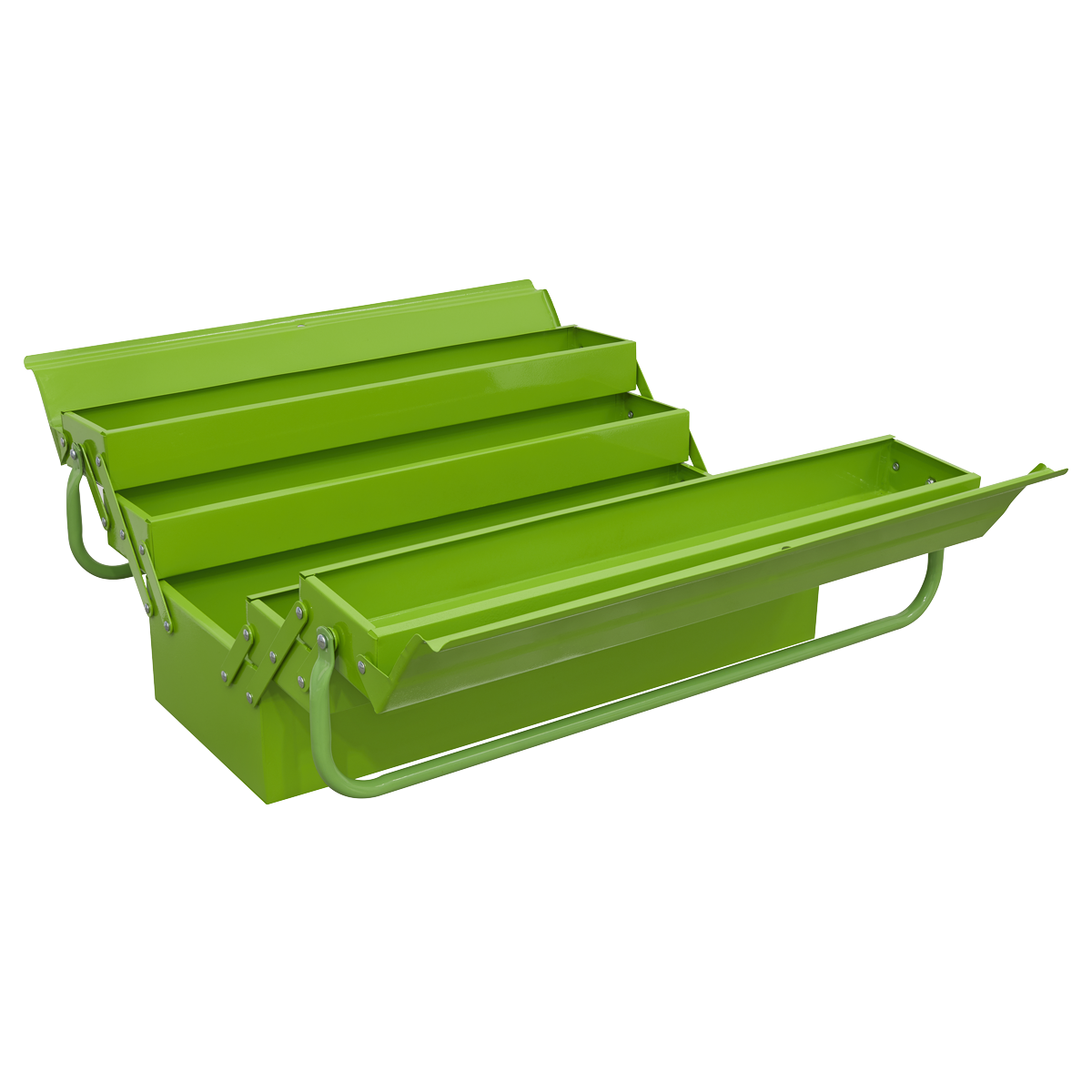 Sealey Cantilever Toolbox 4 Tray 530mm Green