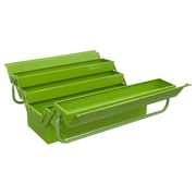 Sealey Cantilever Toolbox 4 Tray 530mm Green
