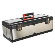 Sealey Stainless Steel Toolbox 660mm with Tote Tray