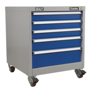 Sealey Mobile Industrial Cabinet 5 Drawer API5657B