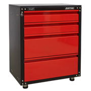Sealey Modular 4 Drawer Cabinet with Worktop 665mm