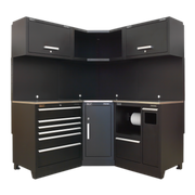 Sealey Premier 1.7m Corner Storage System - Stainless Worktop