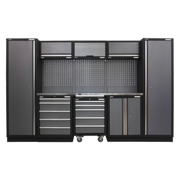 Sealey Superline PRO® 3.2m Storage System - Stainless Worktop