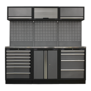 Sealey Superline PRO® 2m Storage System - Stainless Worktop