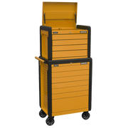 Sealey Topchest & Rollcab Combination 11 Drawer Push-To-Open Orange