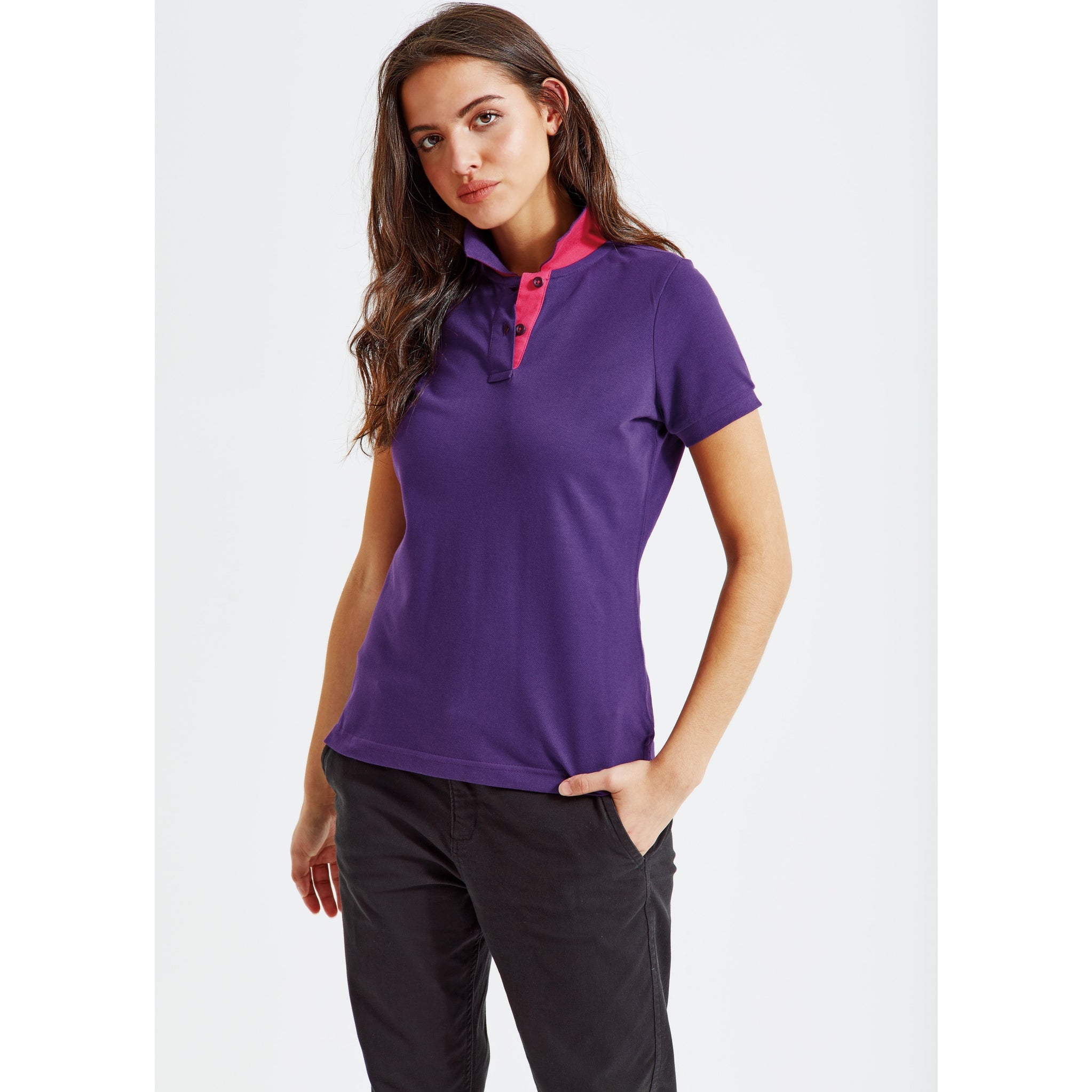Asquith & Fox Women's Contrast Polo