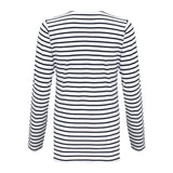 Asquith & Fox Women's Marinière Coastal Long Sleeve Tee
