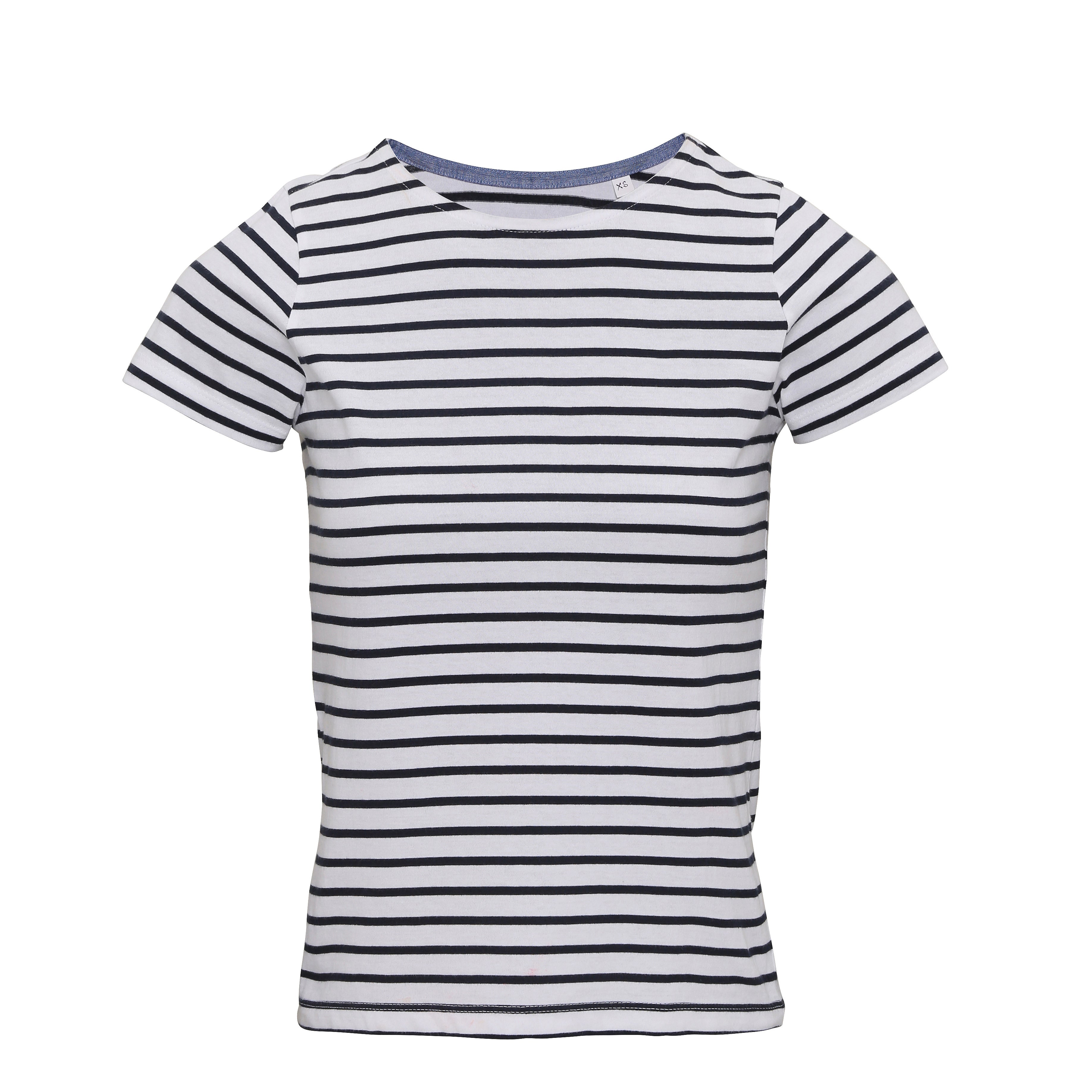 Asquith & Fox Women's Marinière Coastal Short Sleeve Tee