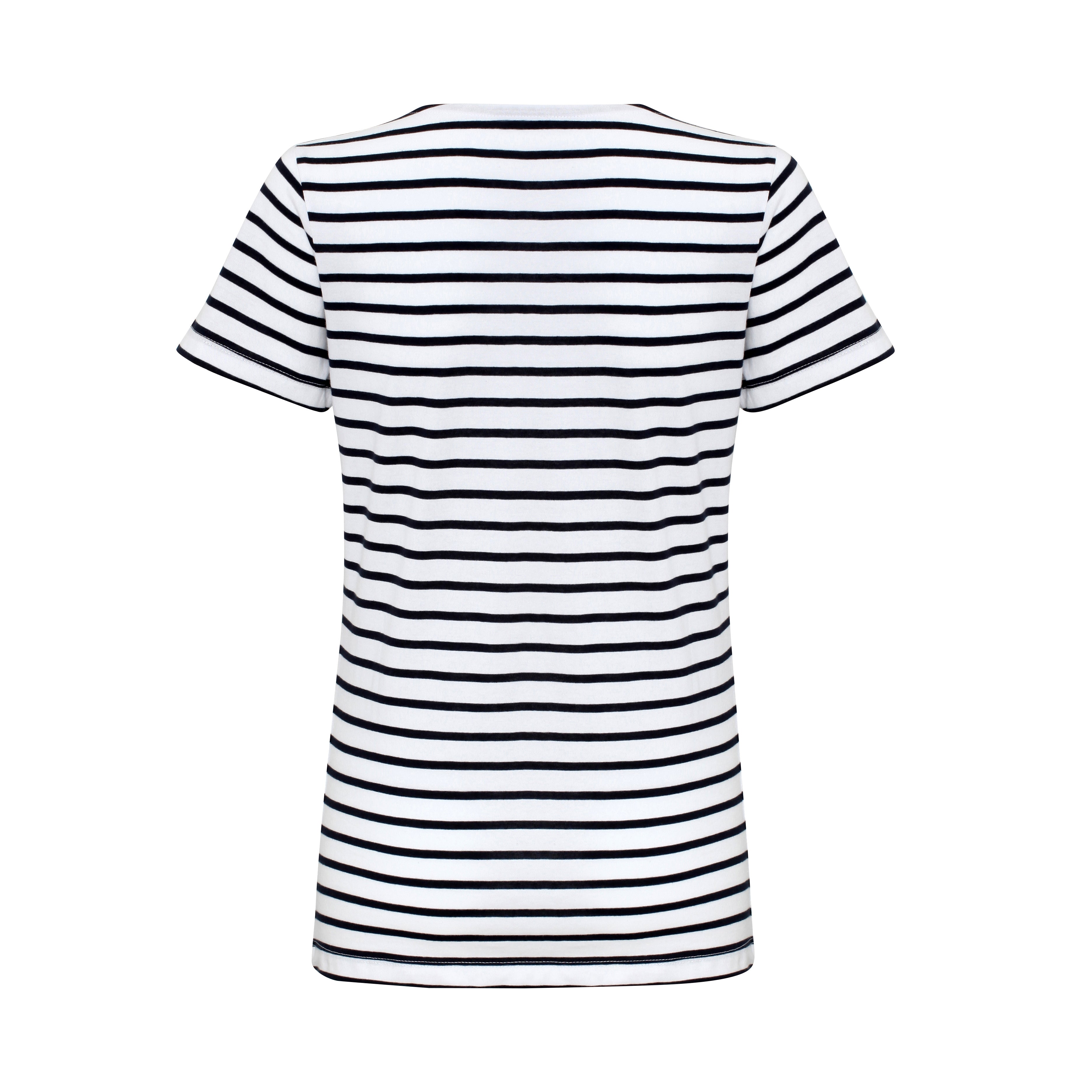 Asquith & Fox Women's Marinière Coastal Short Sleeve Tee