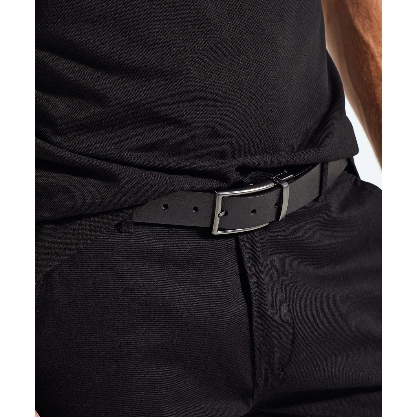 Asquith & Fox Men's Two-Way Leather Belt