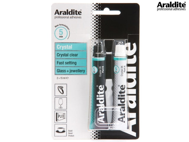 Araldite® Crystal Epoxy 2 x 15ml Tubes