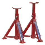 Sealey Axle Stands (Pair) 2 Tonne Capacity per Stand - Folding Type