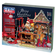Sealey Ratchet, Screwdriver, Hex Key & Bit Set 35pc Advent Calendar