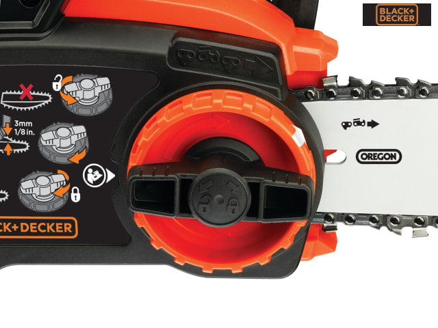 BLACK + DECKER GKC3630L20 Cordless Chainsaw 30cm Bar 36V 1 x 2.0Ah Li-ion