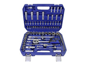 BlueSpot Tools 1/2in & 1/4in Metric Socket Set, 94 Piece