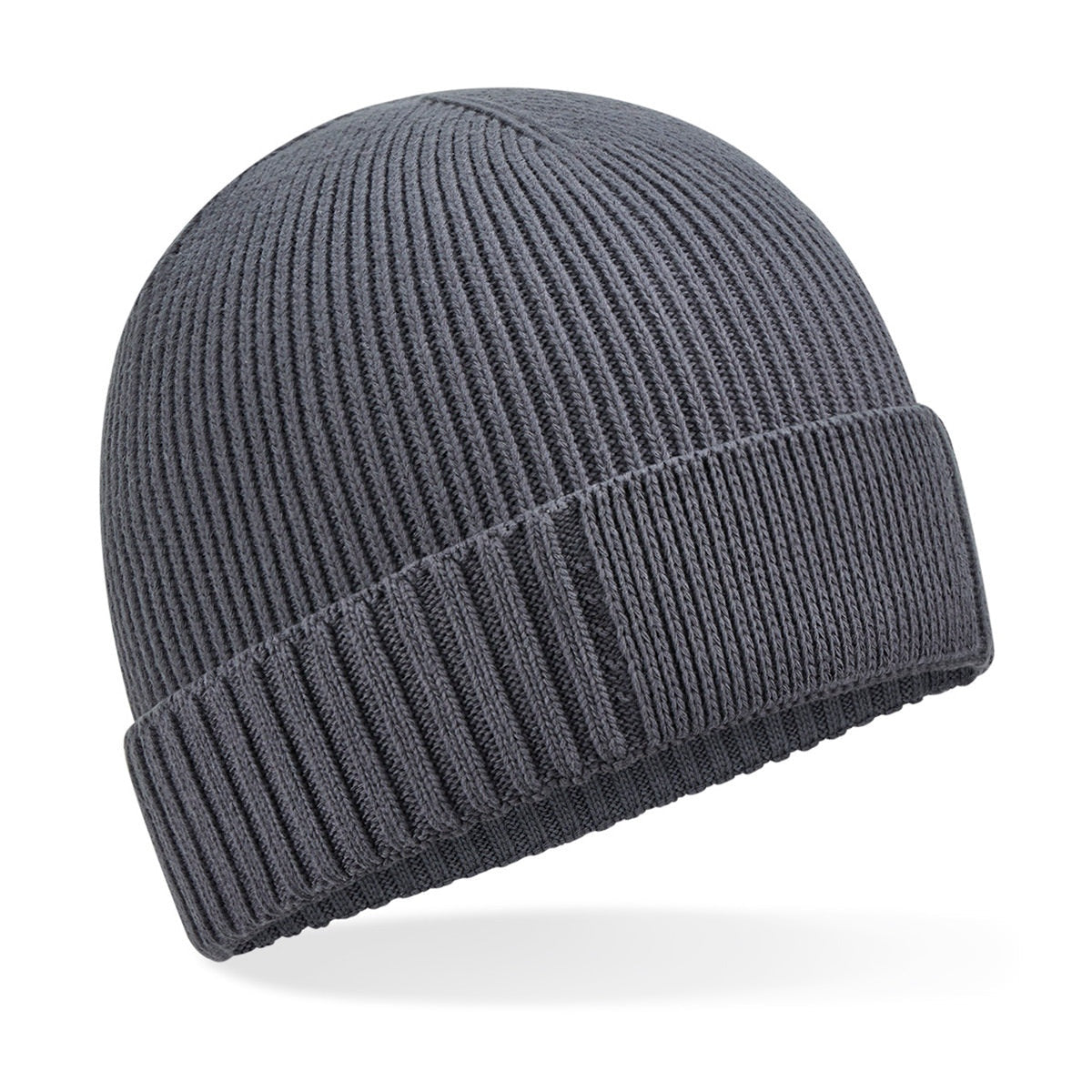 Beechfield Organic Cotton Engineered Patch Beanie